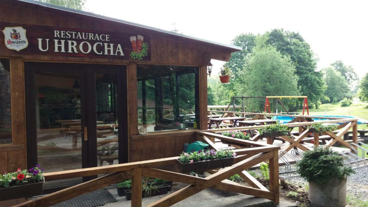Penzion U Hrocha Lučany nad Nisou Exterior foto